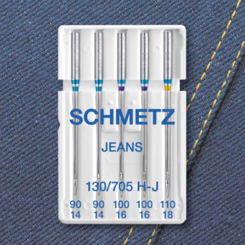 SCHMETZ Jeans-Nadel 90/100 5er Packung