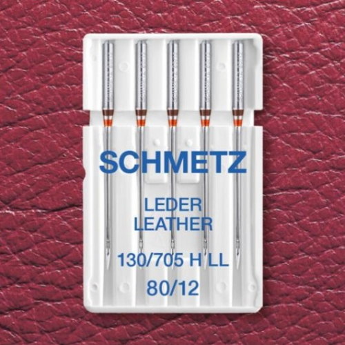 SCHMETZ Leder-Nadel 80/12 5er Packung