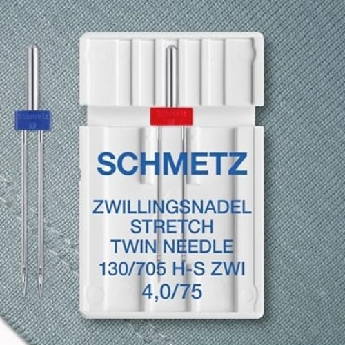 SCHMETZ Zwillingsnadel-Stretch 2,5/75